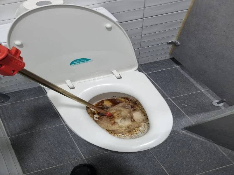 마곡 변기막힘 작업사례 29