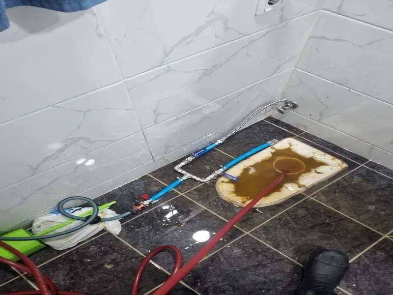 마곡 변기역류 작업사례 10